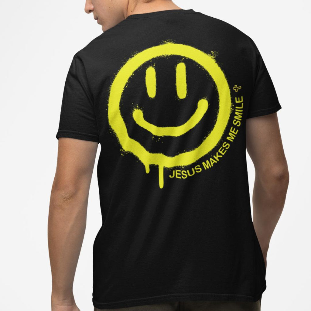 T-shirt Preta Jesus Makes me Slime