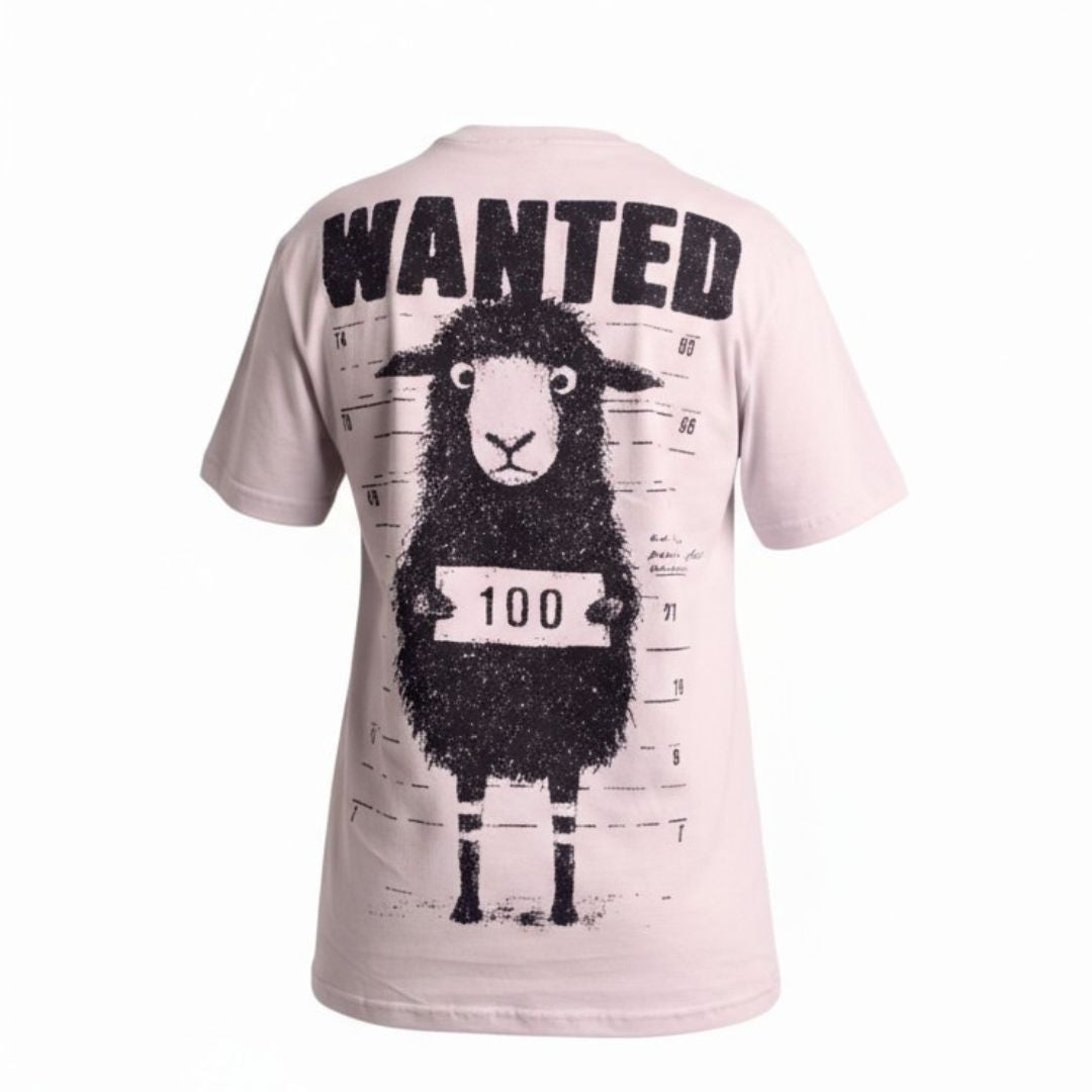 T-shirt Branca Unissex “I WANTED”