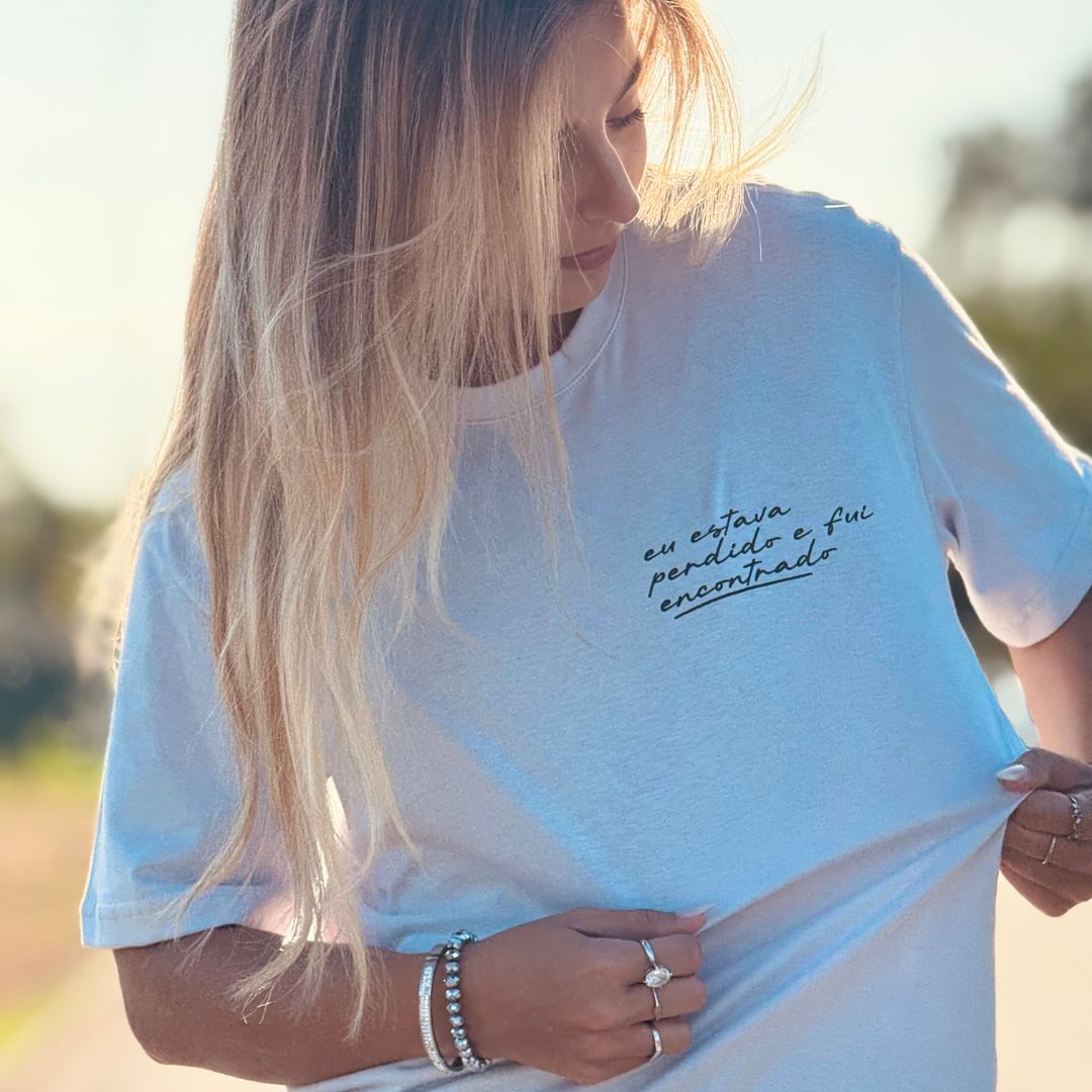 T-shirt Branca Unissex “I WANTED”