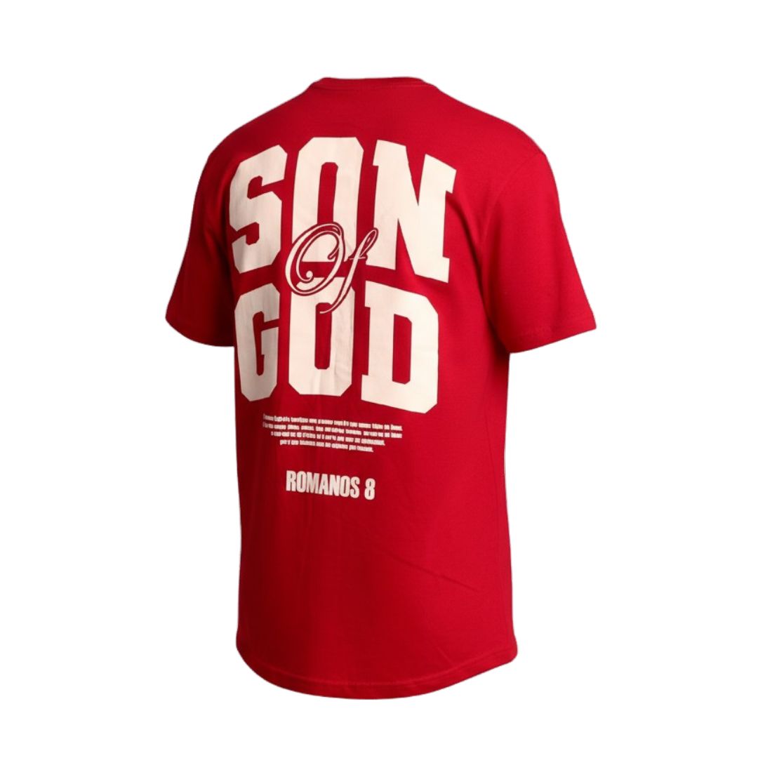 T-shirt Vermelha Unissex “Son of God”