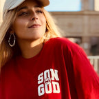 T-shirt Vermelha Unissex “Son of God”