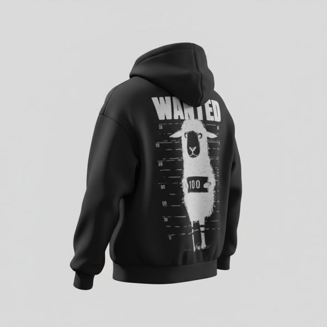 Hoodie Preto I WANTED
