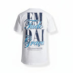 T-shirt Branca Unissex “Em tudo dai Graça”