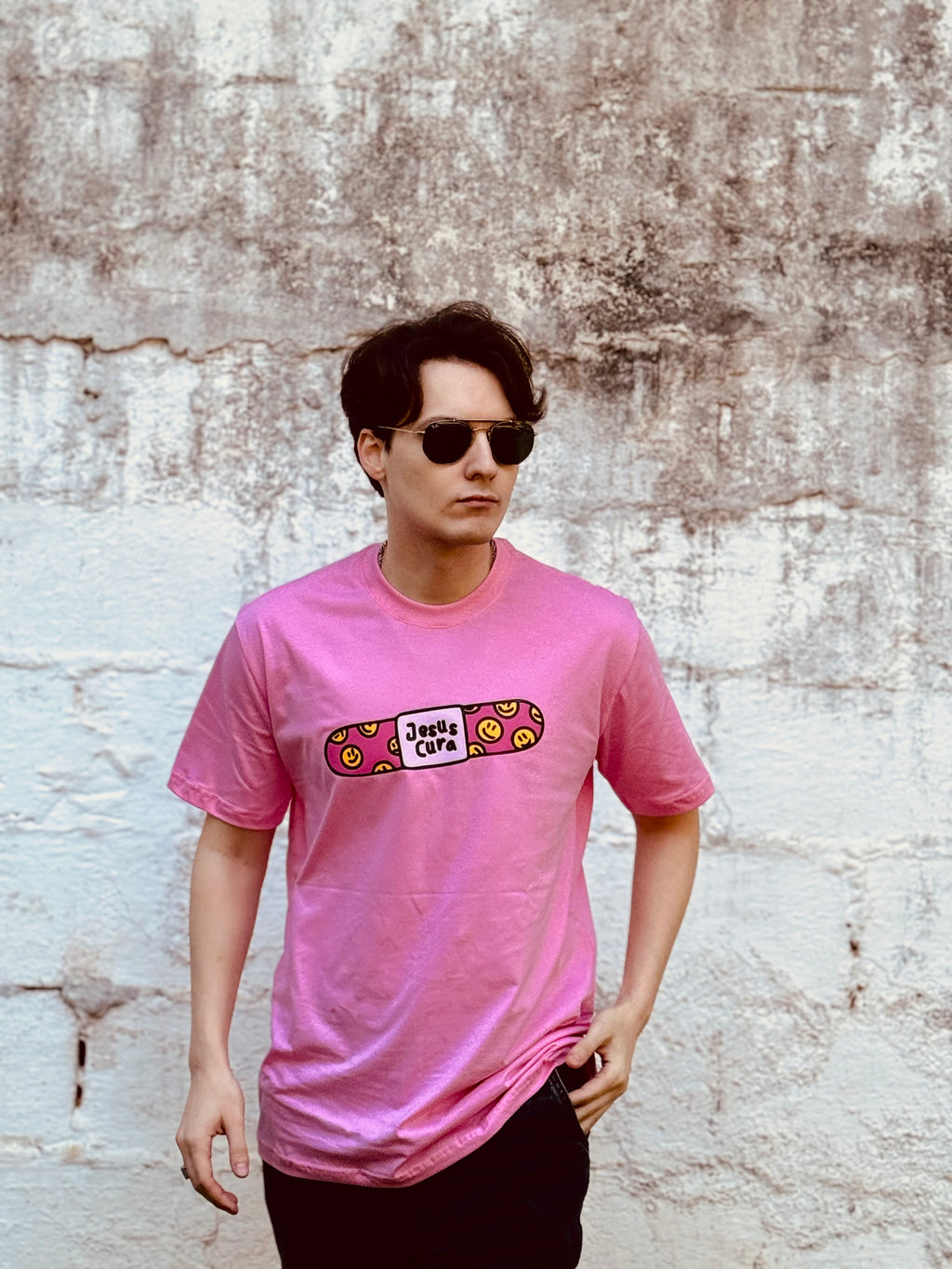 T-shirt Rosa JESUS CURA
