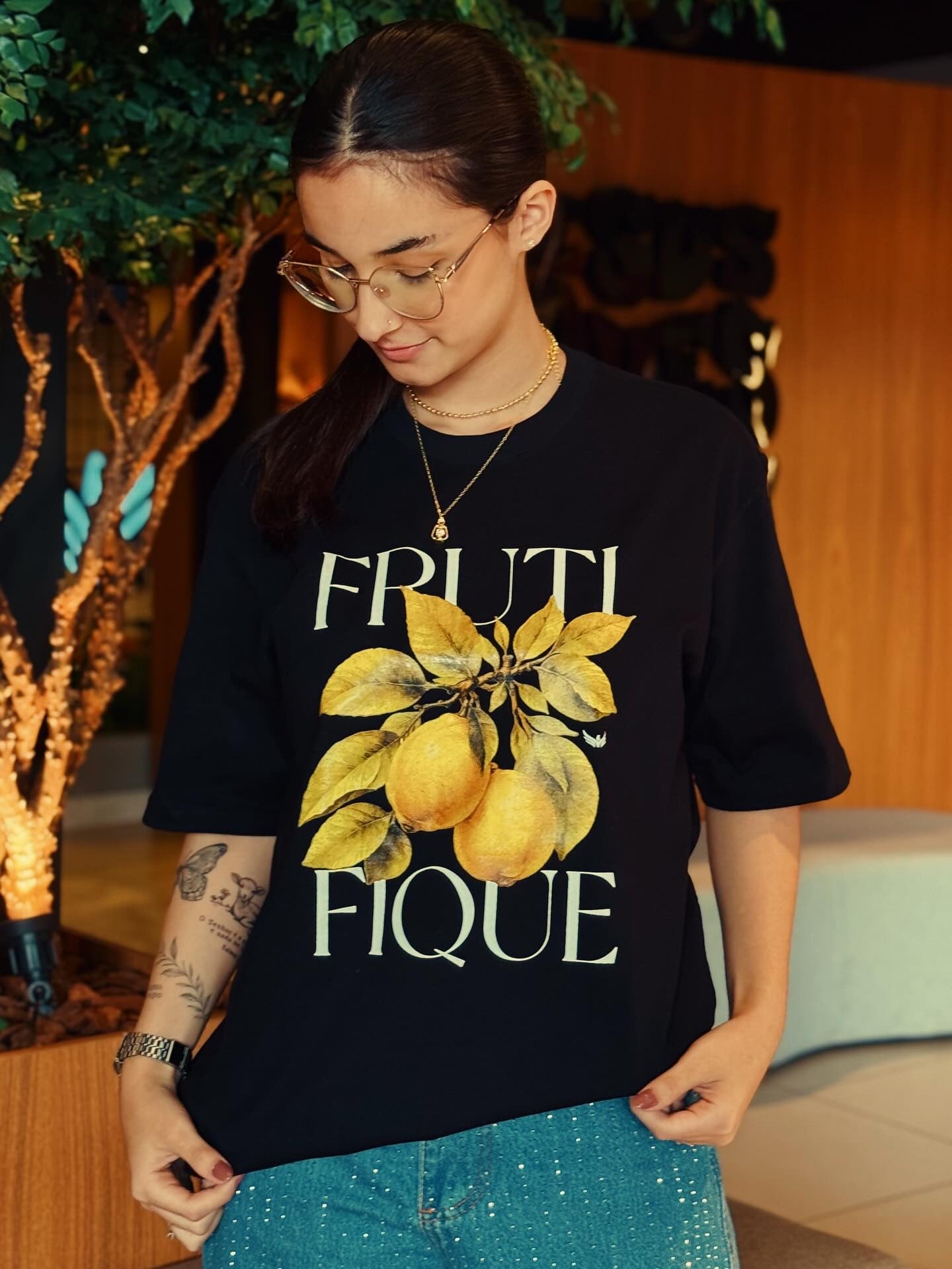 T-shirt Preta Frutifique